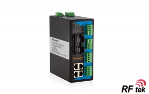 IES618-4F-4D(RS-485) 4TP+4Fiber+4RS-485 portlu Endüstriyel Ethernet Switch