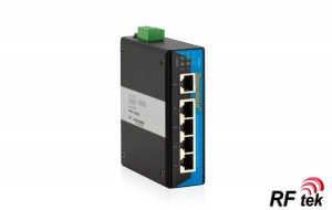 IES205G - 5 portlu Full Gigabit End&uuml;striyel Ethernet Switch