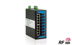 IES3016-8F - 8TP+8F Fiber Portlu End&uuml;striyel Ethernet Switch