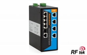 IPS719-1GC-8POE / 1Gigabit+8TP POE End&uuml;striyel Ethernet Switch