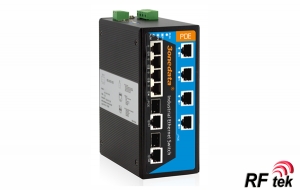 IPS3110-2GC-8POE / 2Gigabit+8TP POE End&uuml;striyel Ethernet Switch