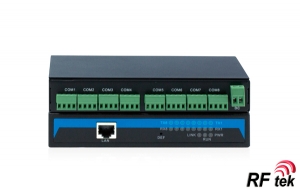 NP308T-8DI(RS-485) 8-portlu RS-485/422 Ethernet Dönüştürücü