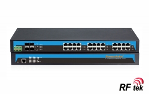 IES5028G-4GS / 24 TP + 4 GigaBit SFP Portlu End&uuml;striyel Ethernet Switch