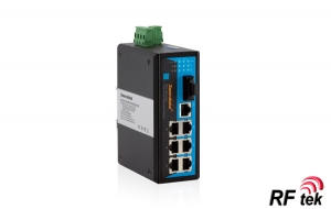 IES308-1F / 7TP+1F portlu End&uuml;striyel Ethernet Switch