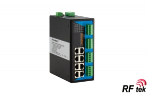 IES618-4D(RS-485)--8TP+4RS-485 portlu Endüstriyel Ethernet Switch
