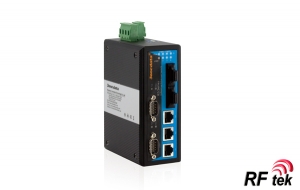 IES615-2F-2D(RS-232) 3TP+2Fiber+2RS-232 portlu Endüstriyel Ethernet Switch