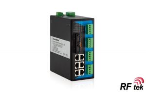 IES618-2F-4D(RS-485) 6TP+2Fiber+4RS-485 portlu Endüstriyel Ethernet Switch