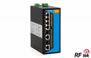IPS316-2GC-4POE / 4TP+2Combo Gigabit POE End&uuml;striyel Ethernet Switch