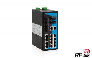 IES3020-4GS-2F - 14TP+2F+4GS GigaBit Fiber Portlu End&uuml;striyel Ethernet Switch