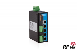 IES615-2D(RS-485)--5TP+2RS-485 portlu End&uuml;striyel Ethernet Switch