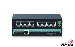 GW1108-8D(RS-232) 8-portlu RS-232 Ethernet Modbus Ağ Ge&ccedil;idi